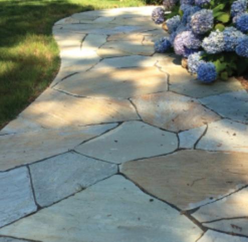 Irregular Bluestone Flagging