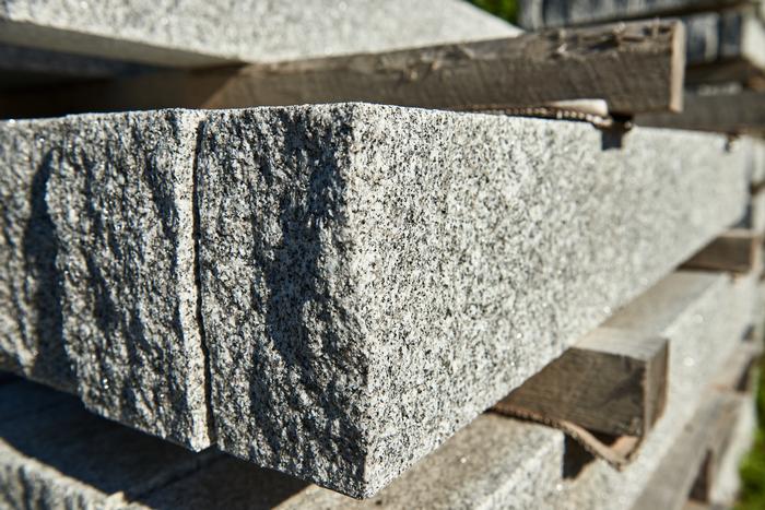 Granite Mailbox Post