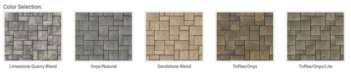 Cambridge Ledgestone Permeable 3-Piece Design Kit