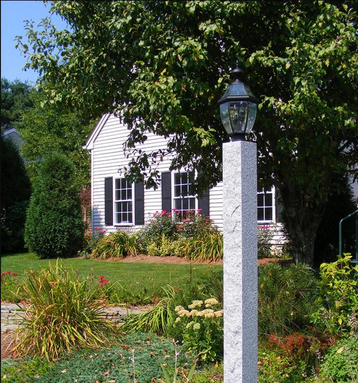 Granite Lamp Post