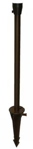 Brass Path Light Stem Assembly (18in.)