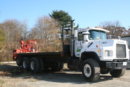 Mulch Delivery Truck